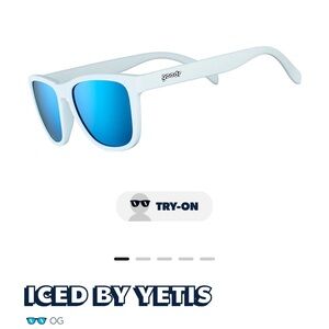 Goodr white sunglasses